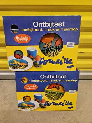 2x Ontbijtset, Corneille